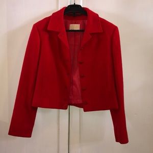 **SOLD** Beautiful Vintage Red Pendleton Wool Blazer